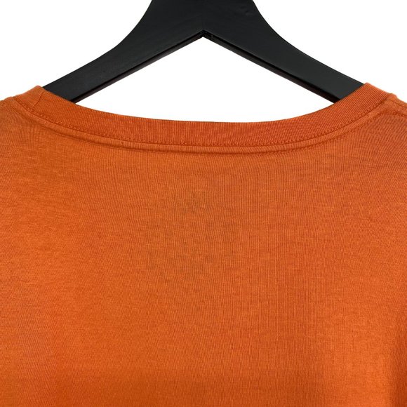 RALPH LAUREN Polo Jeans Co. 1967 Winged Foot Short Sleeve Orange T-Shirt Size XL - Picture 16 of 16